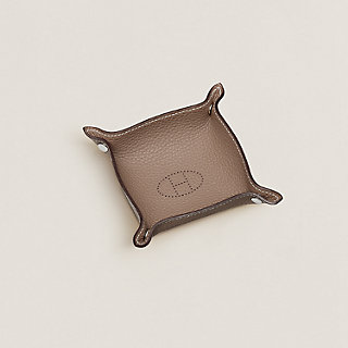 HERMES エルメス ヴィドポッシュ ミニ レザー Hエヴリン 小物入れ Mises et Relances H Evelyne mini change tray | Hermès Macau SAR